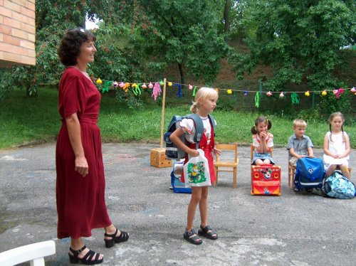 Loučení prváčků s mateřskou školkou - 27.6.2006